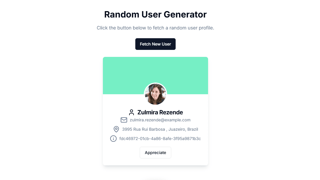 Random User Generator