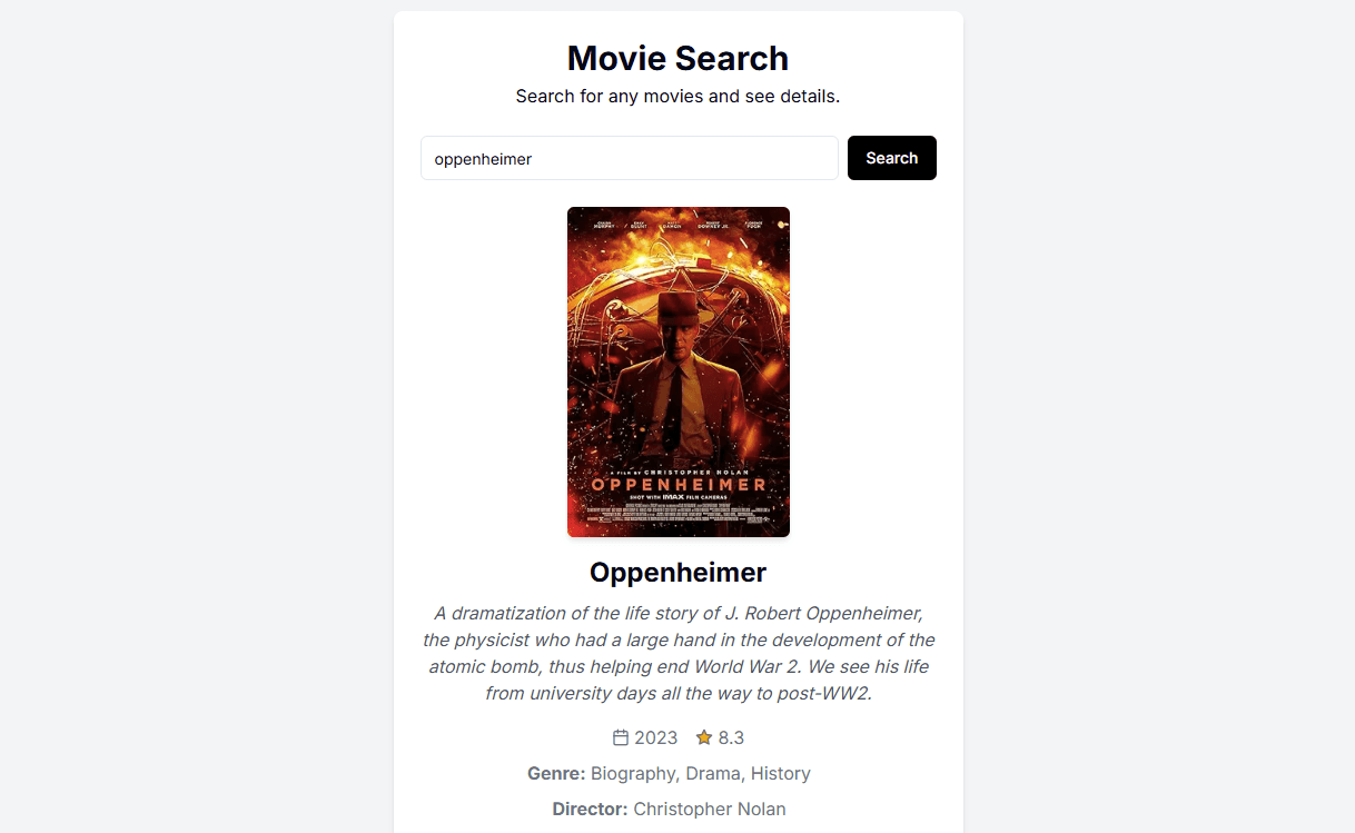 Movie Search